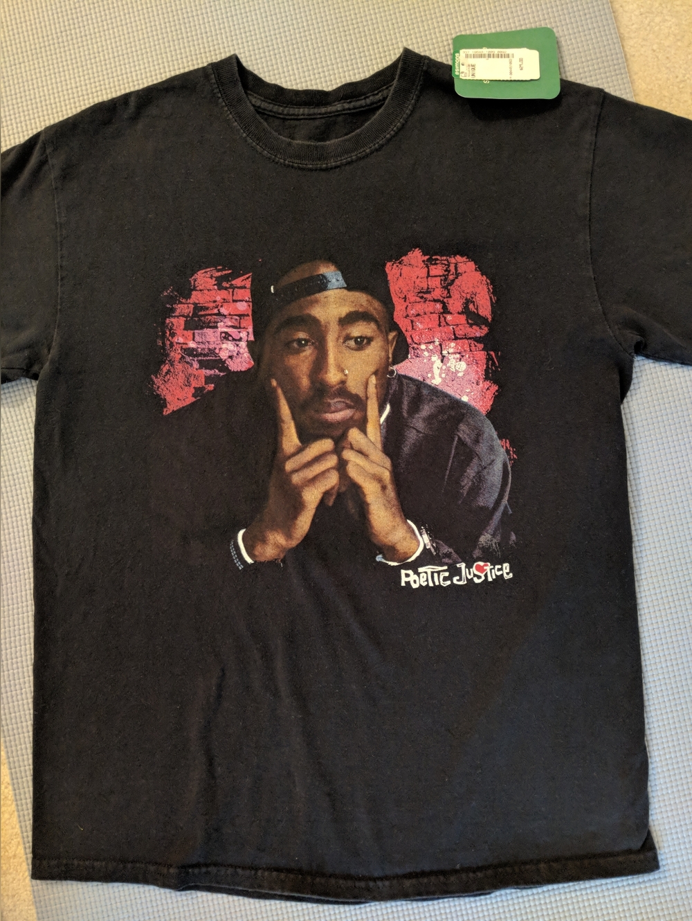Tupac poetic Justice T-shirt Band tee (M)